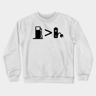 Gas Greater Than Battery Crewneck Sweatshirt